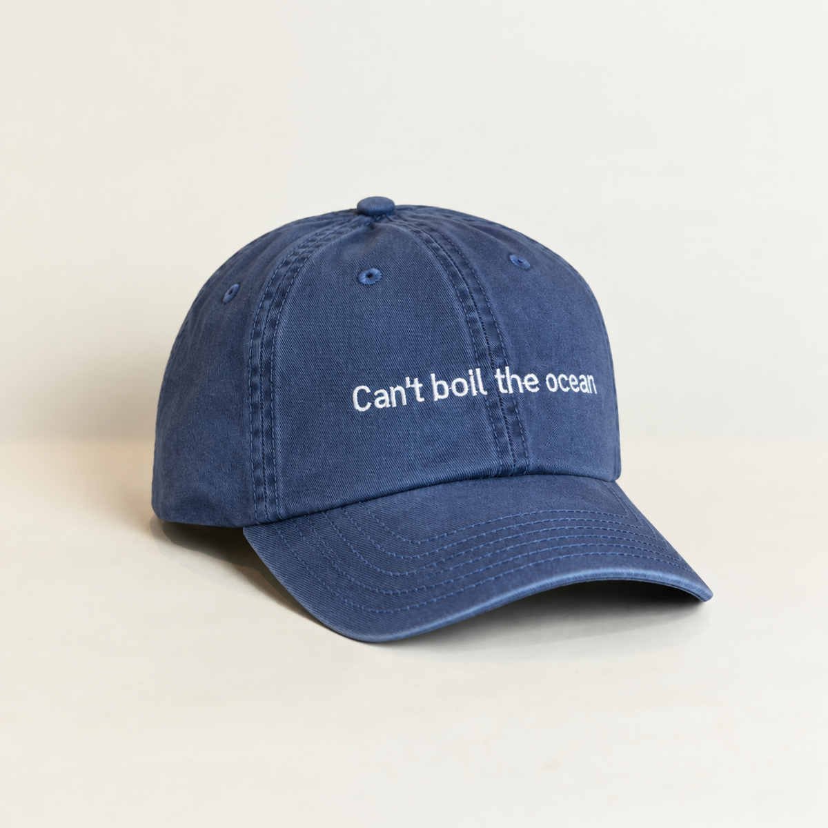 Can't boil the ocean