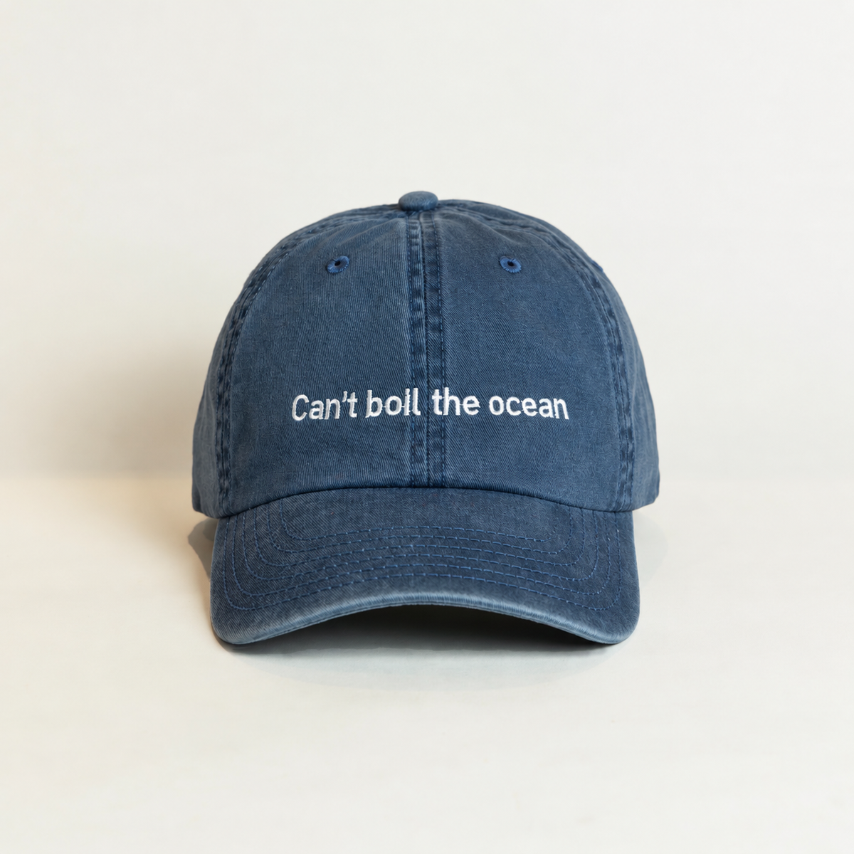 Can't boil the ocean