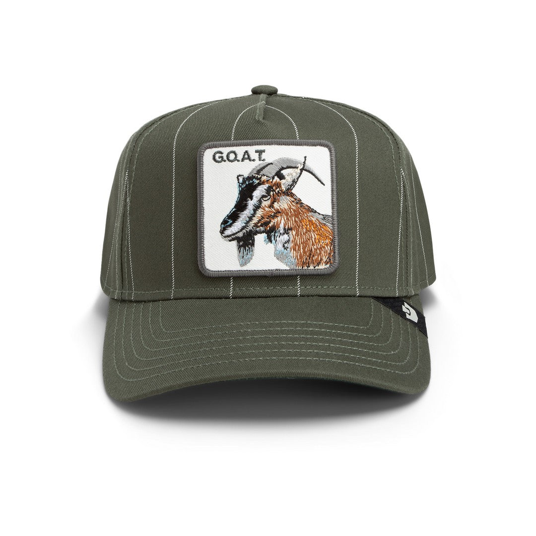 Goorin Bros G.O.A.T. Pinstripe Cap – Olive