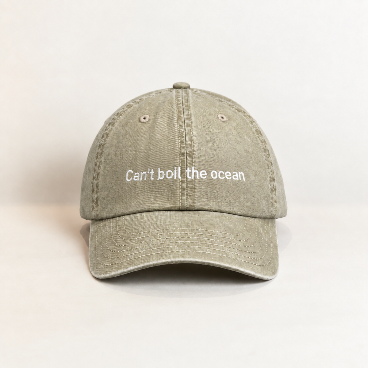 Can't boil the ocean