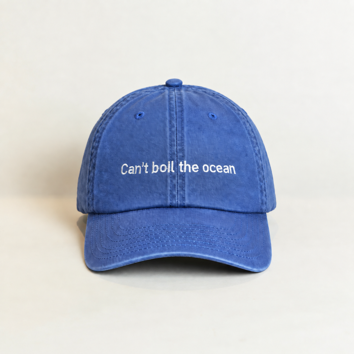 Can't boil the ocean