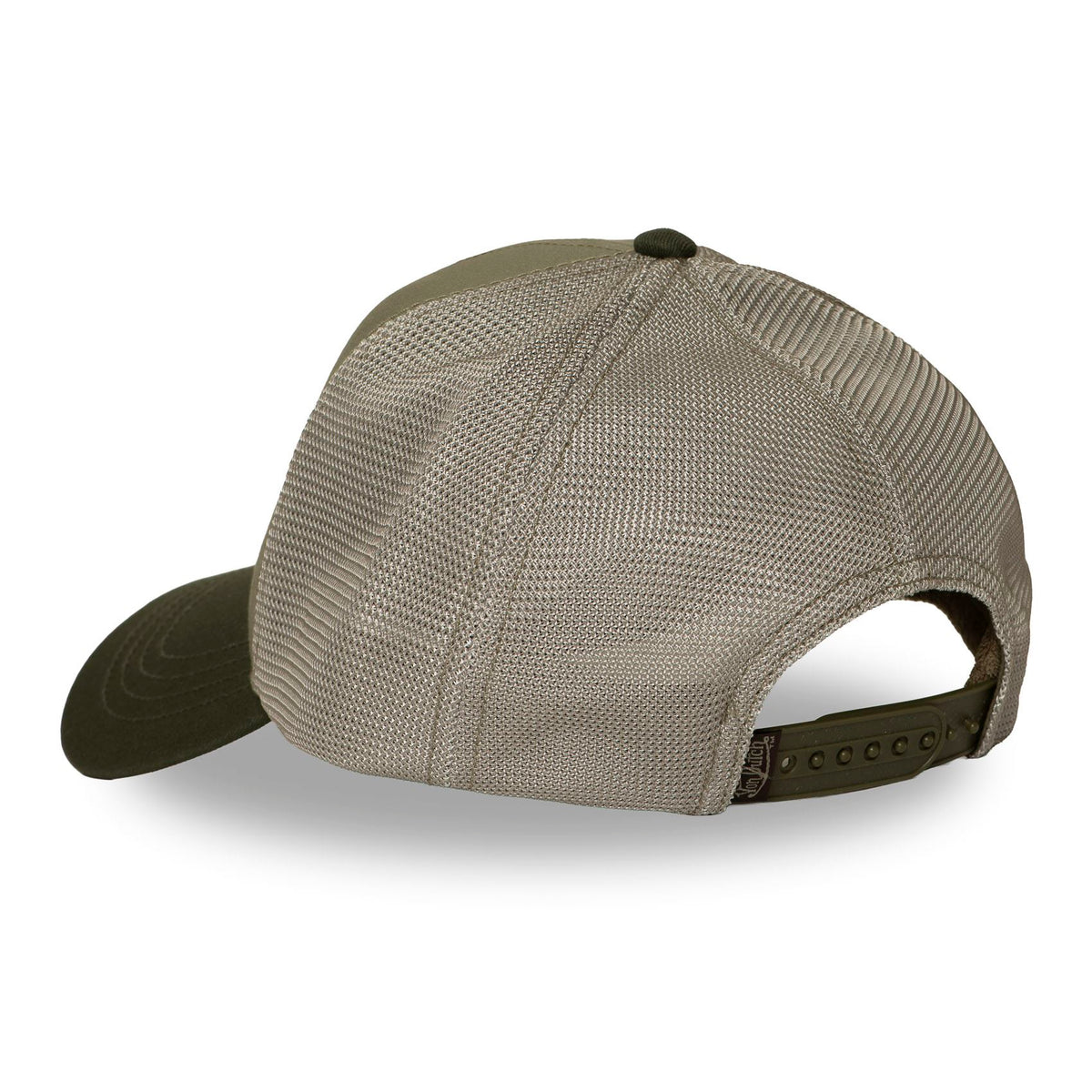 VON DUTCH Trucker Cap – Olive & Khaki