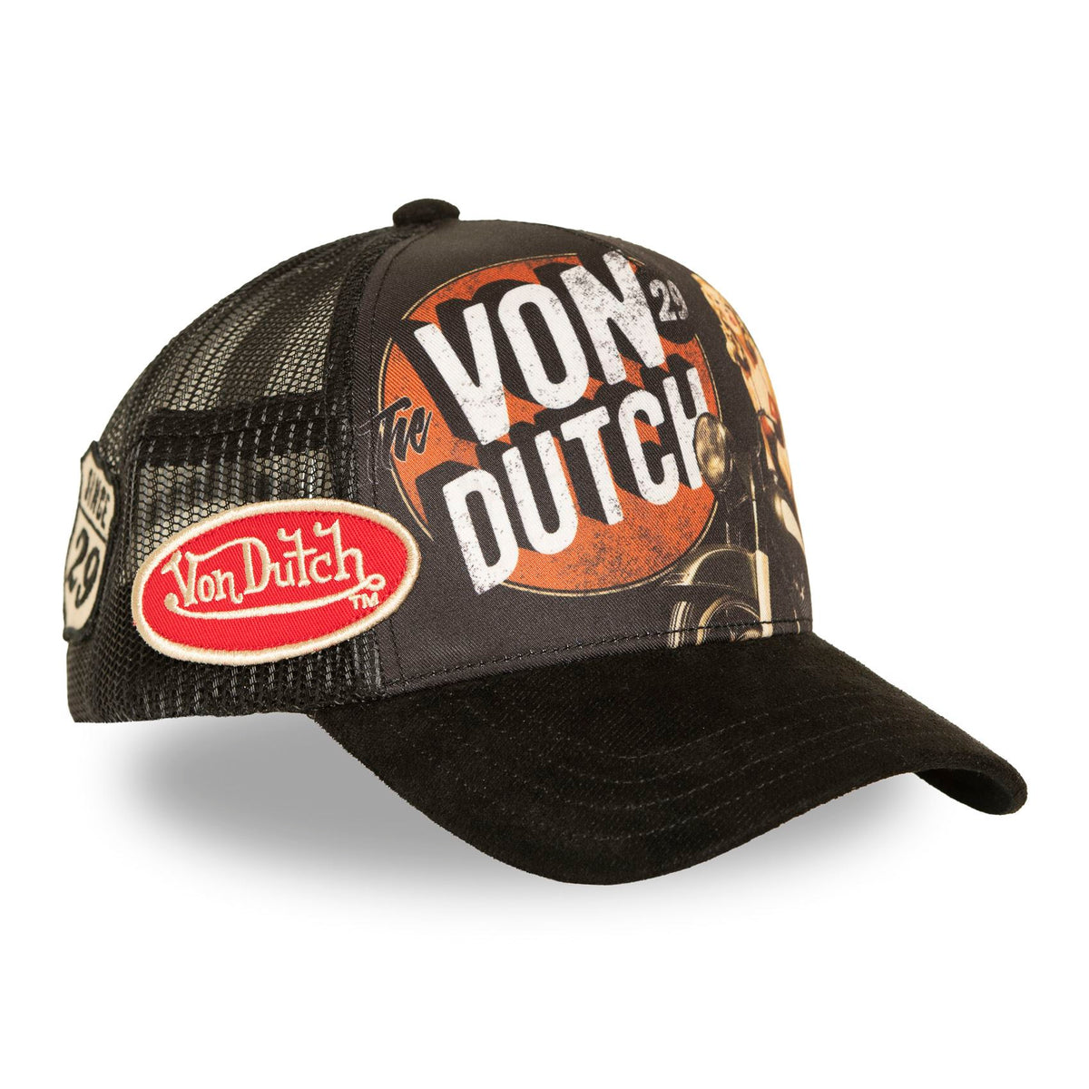 VON DUTCH Trucker Cap – Pin‑Up Series No. 1 (Rider Edition)