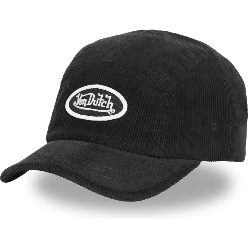VON DUTCH Cap – Black Corduroy