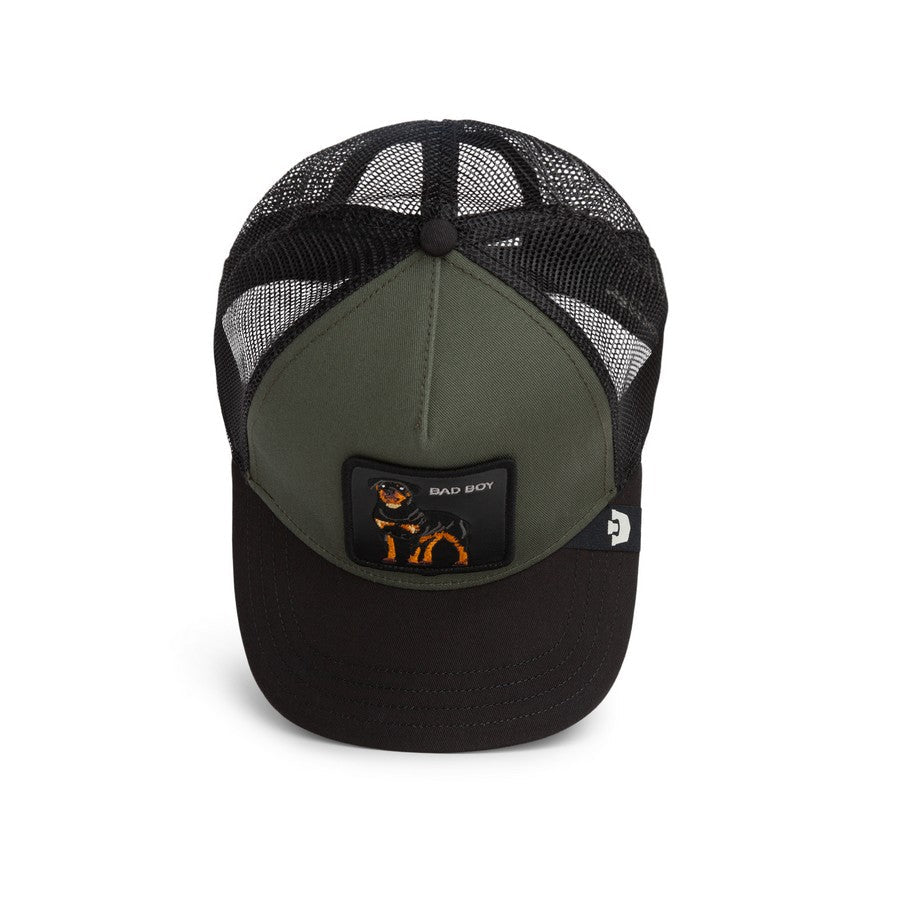 Goorin Bros Bad Boy Trucker Cap – Olive & Dark Brown - ARARAT