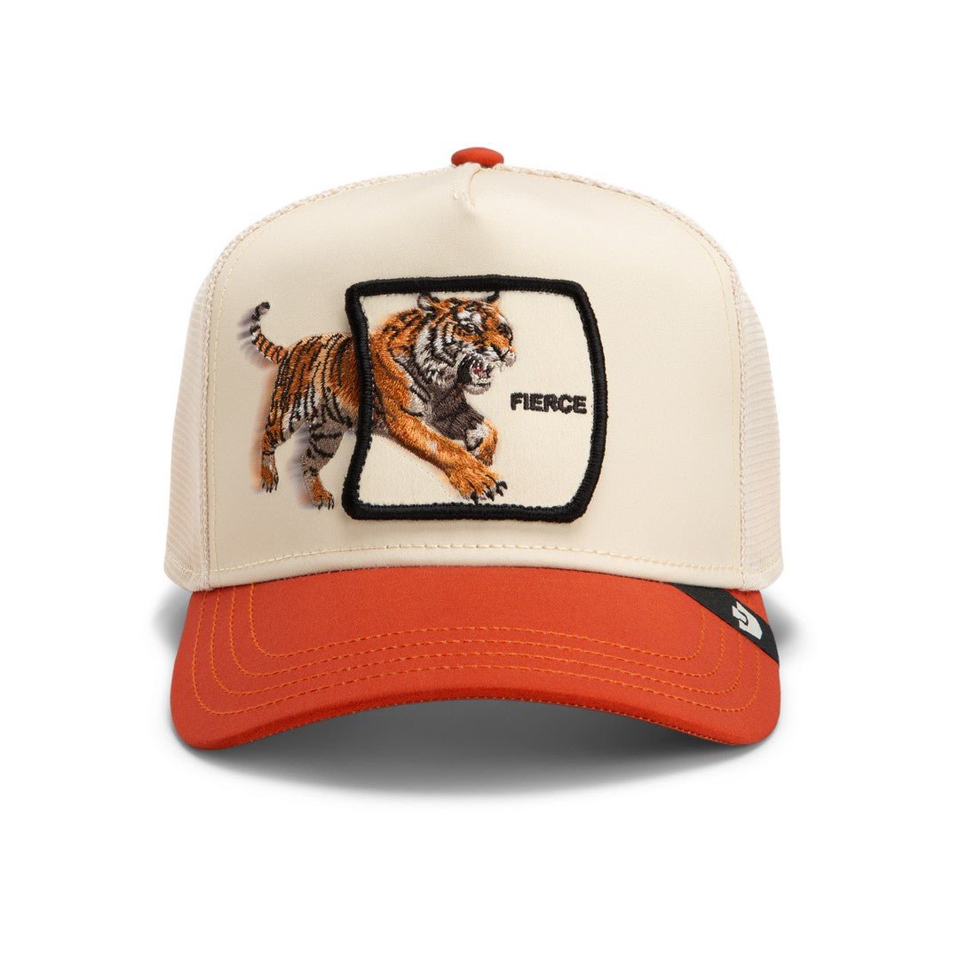 Goorin Bros Fierce Trucker Cap – Cream & Orange - ARARAT