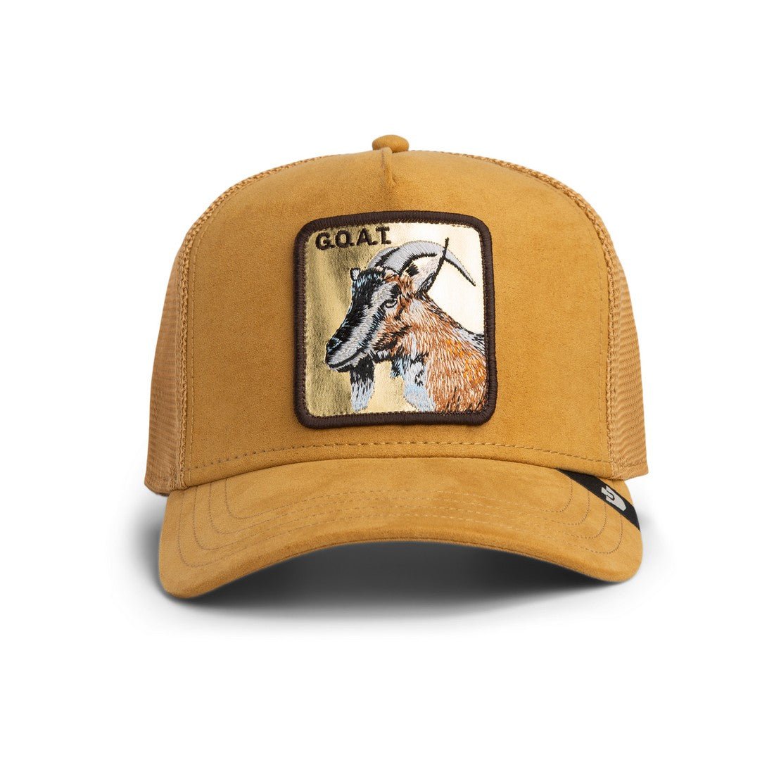 Goorin Bros Goat Trucker Cap – Amber Faux Suede - ARARAT