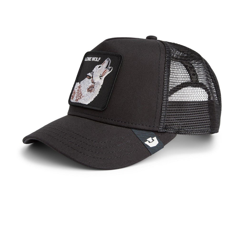 Goorin Bros Lone Wolf Trucker Cap – Black - ARARAT