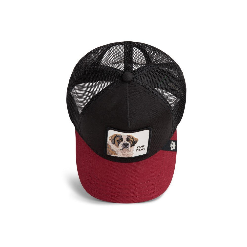 Goorin Bros Top Dog Trucker Cap – Black & Red - ARARAT