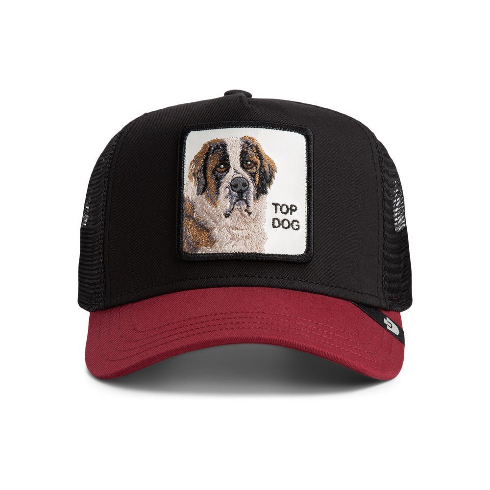 Goorin Bros Top Dog Trucker Cap – Black & Red - ARARAT