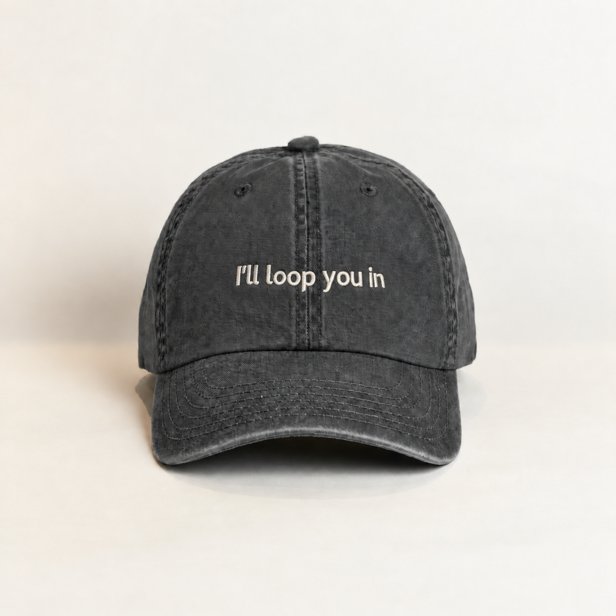 I'll loop you in