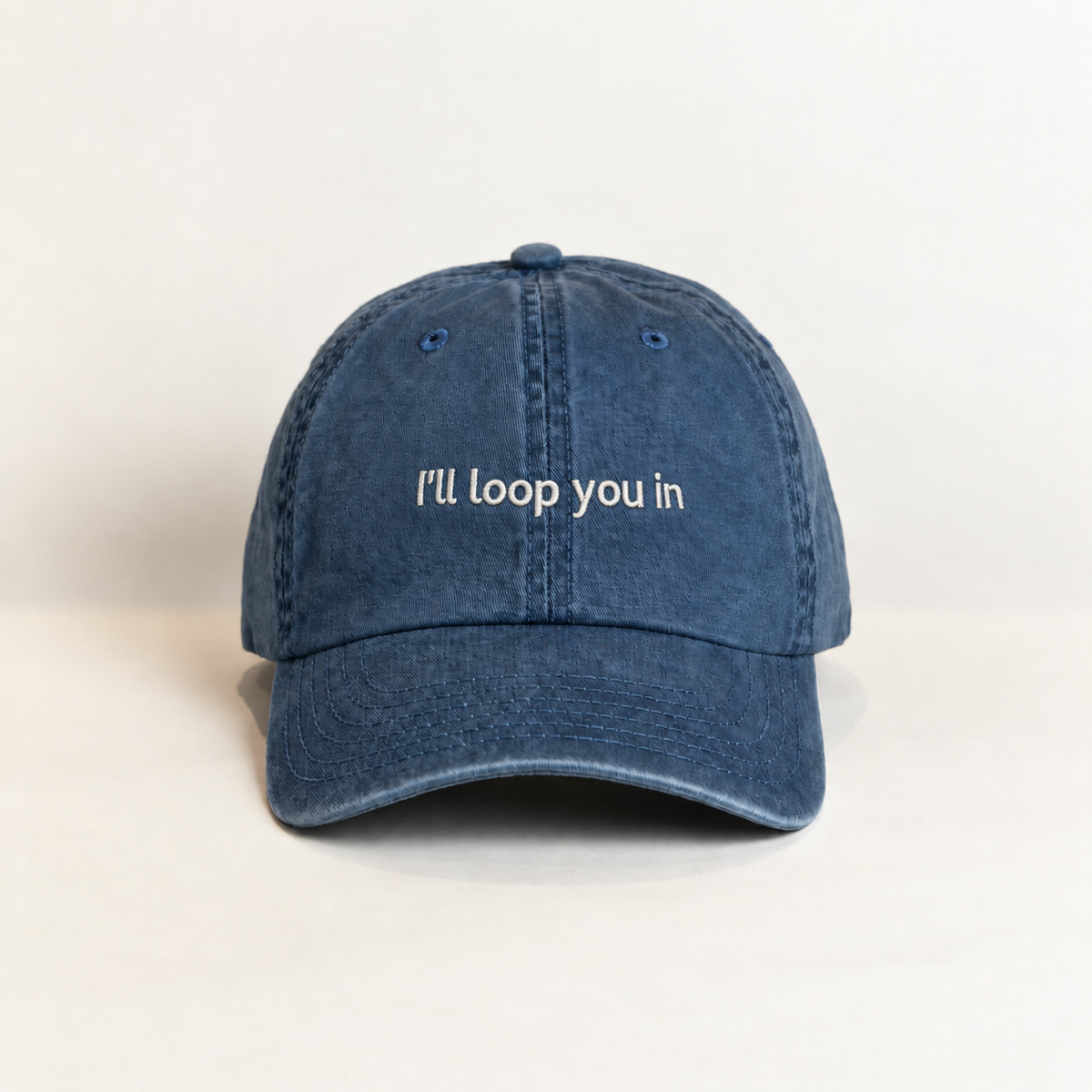 I'll loop you in