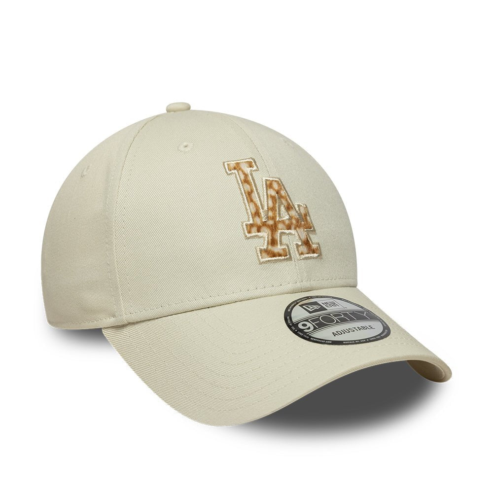 New Era 9FORTY LA Dodgers Cap - Faux Pony Ivory - ARARAT