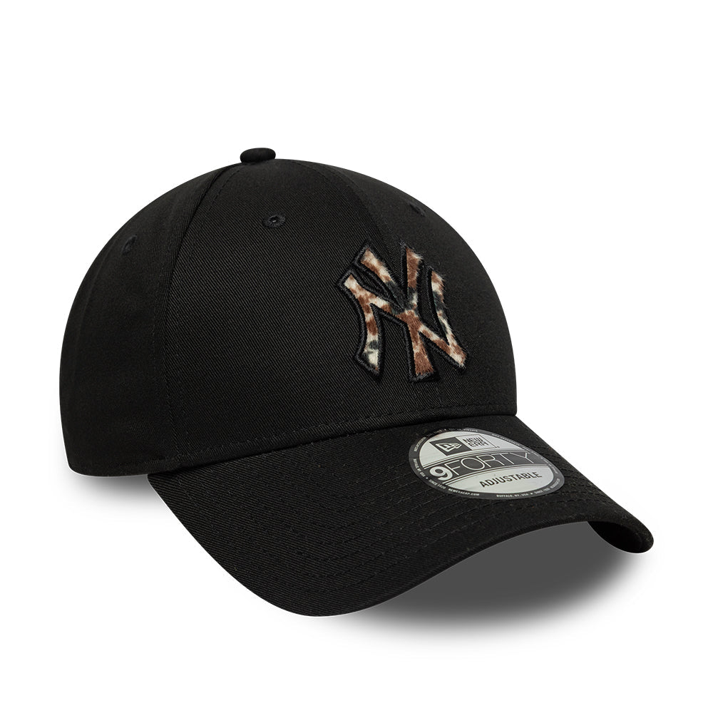 New Era 9FORTY NY Yankees Cap - Faux Pony Black - ARARAT