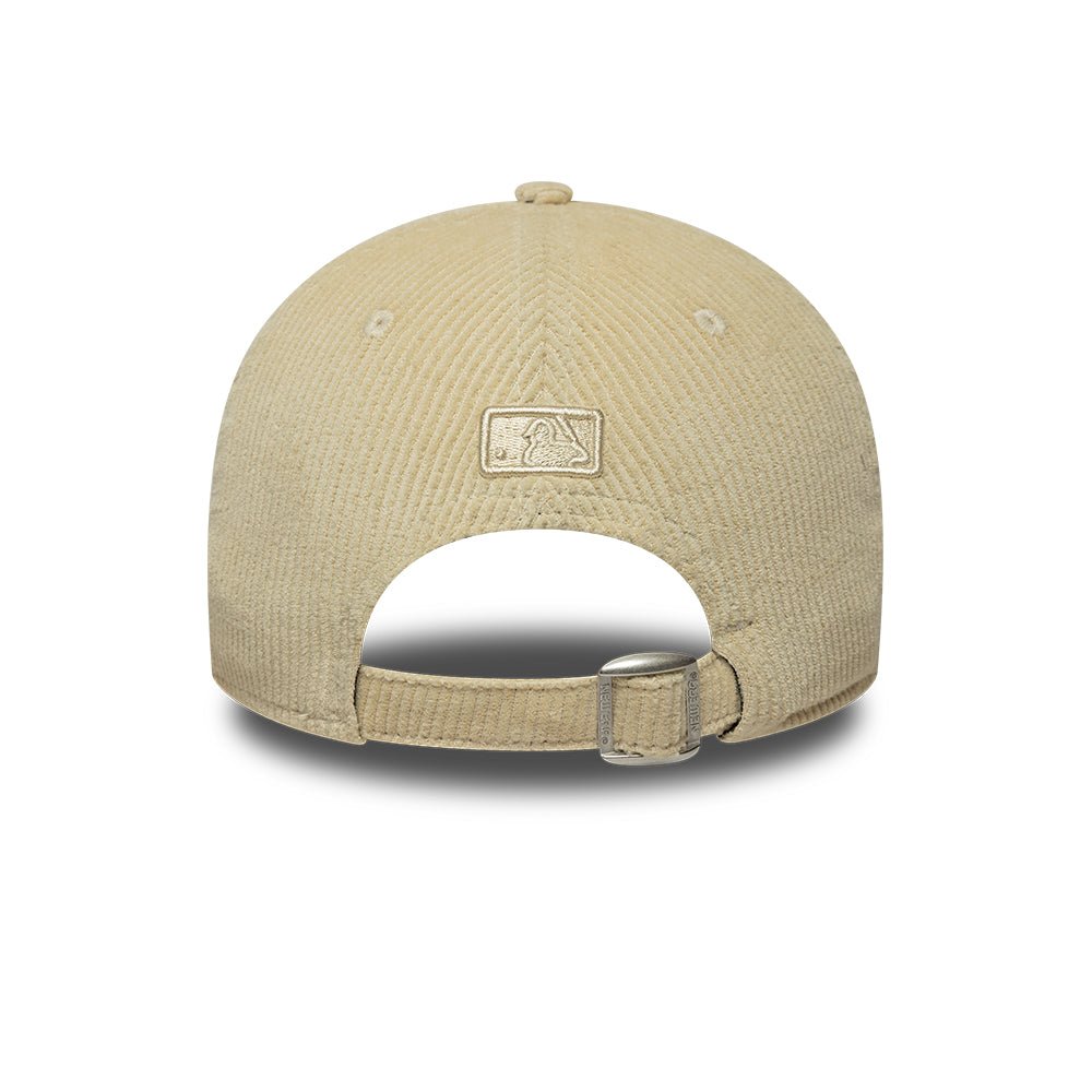 New Era 9FORTY NY Yankees Cap - M-Crown Cord Light Beige - ARARAT