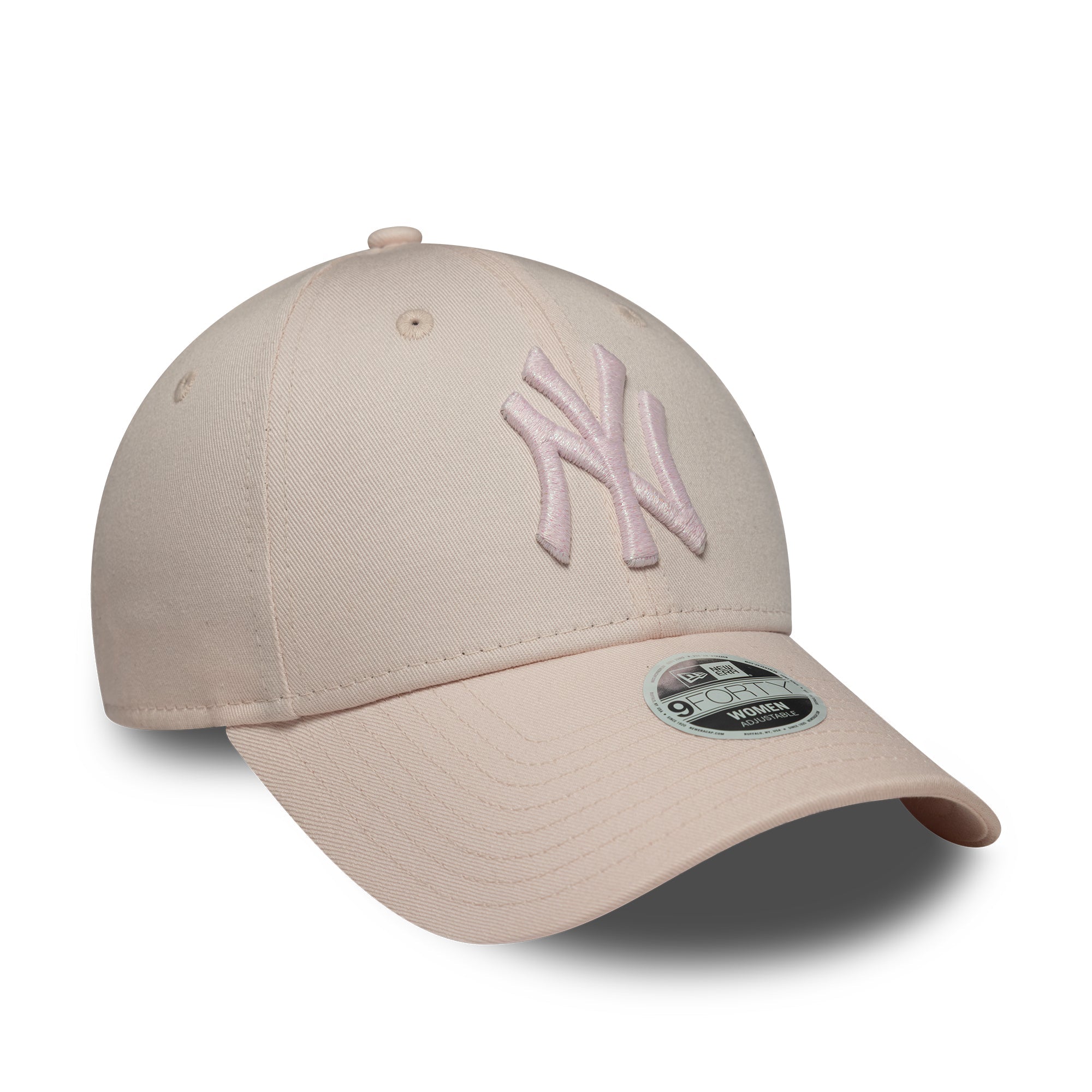 New Era 9Forty WOMEN New York Yankees - Metallic Logo Pale Pink - ARARAT