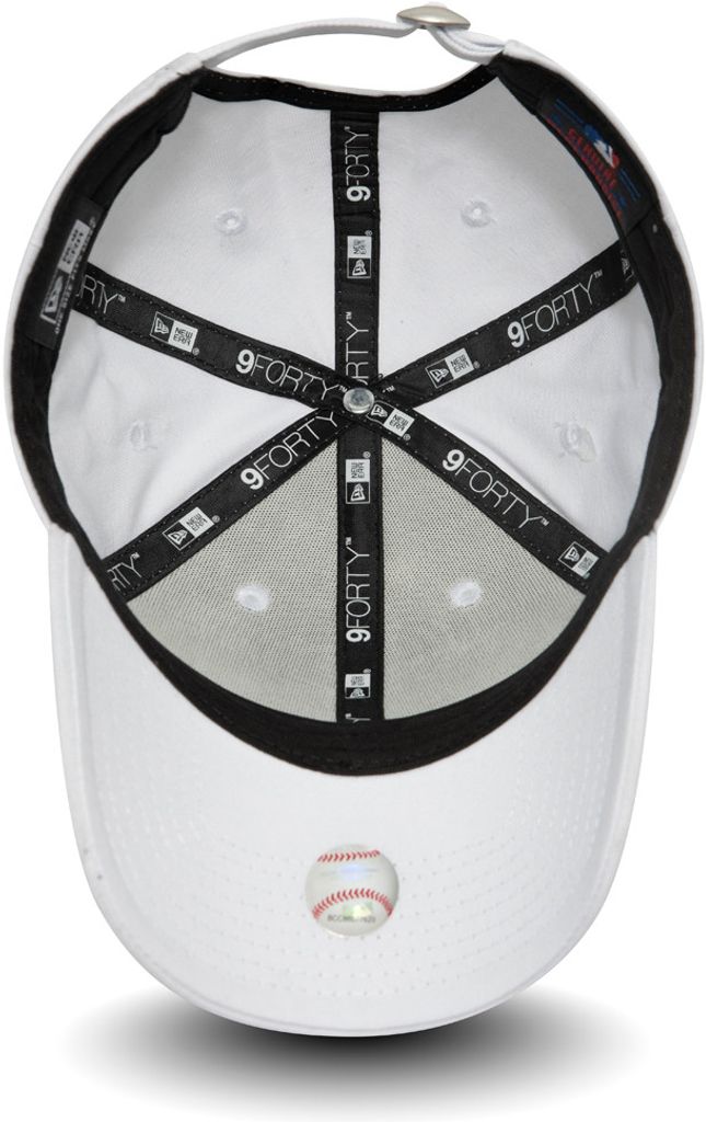 New Era 9FORTY Women NY Yankees Cap - All White - ARARAT