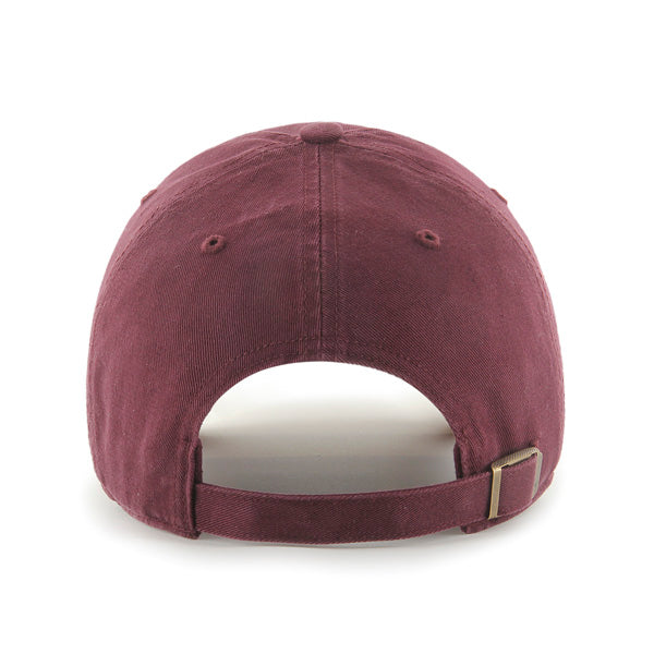 '47 Brand New York Yankees Clean Up Cap – Deep Burgundy