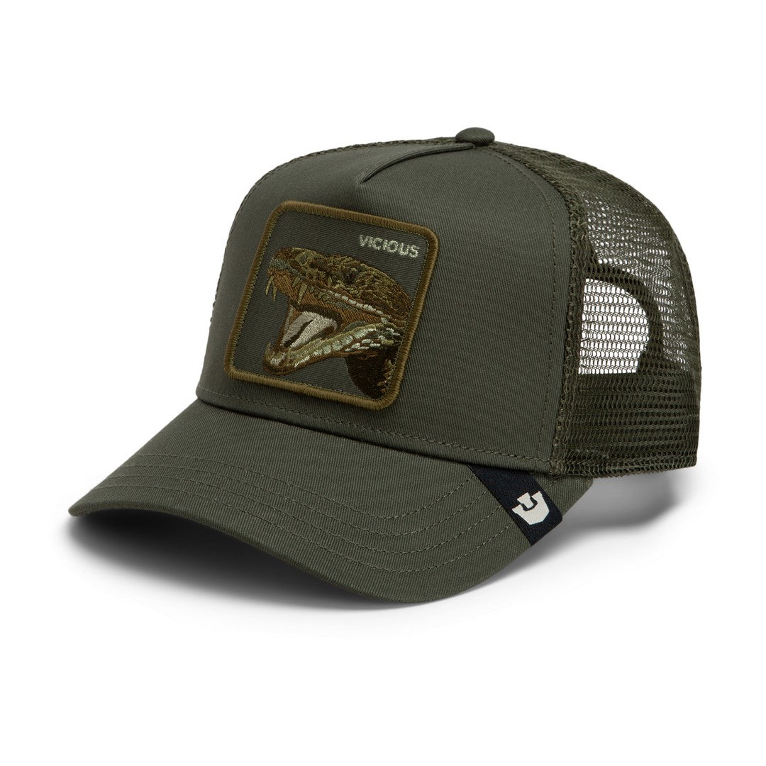 Goorin Bros Vicious Trucker Cap – Olive Green