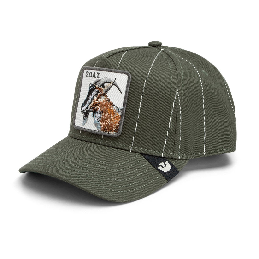 Goorin Bros G.O.A.T. Pinstripe Cap – Olive