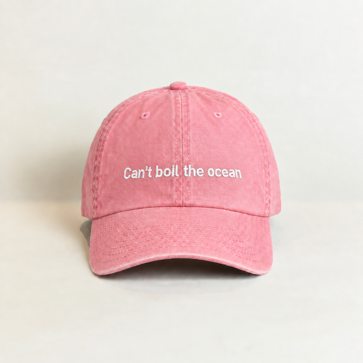 Can't boil the ocean