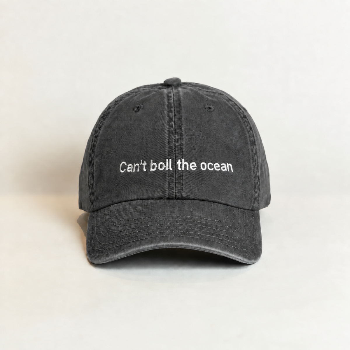 Can't boil the ocean
