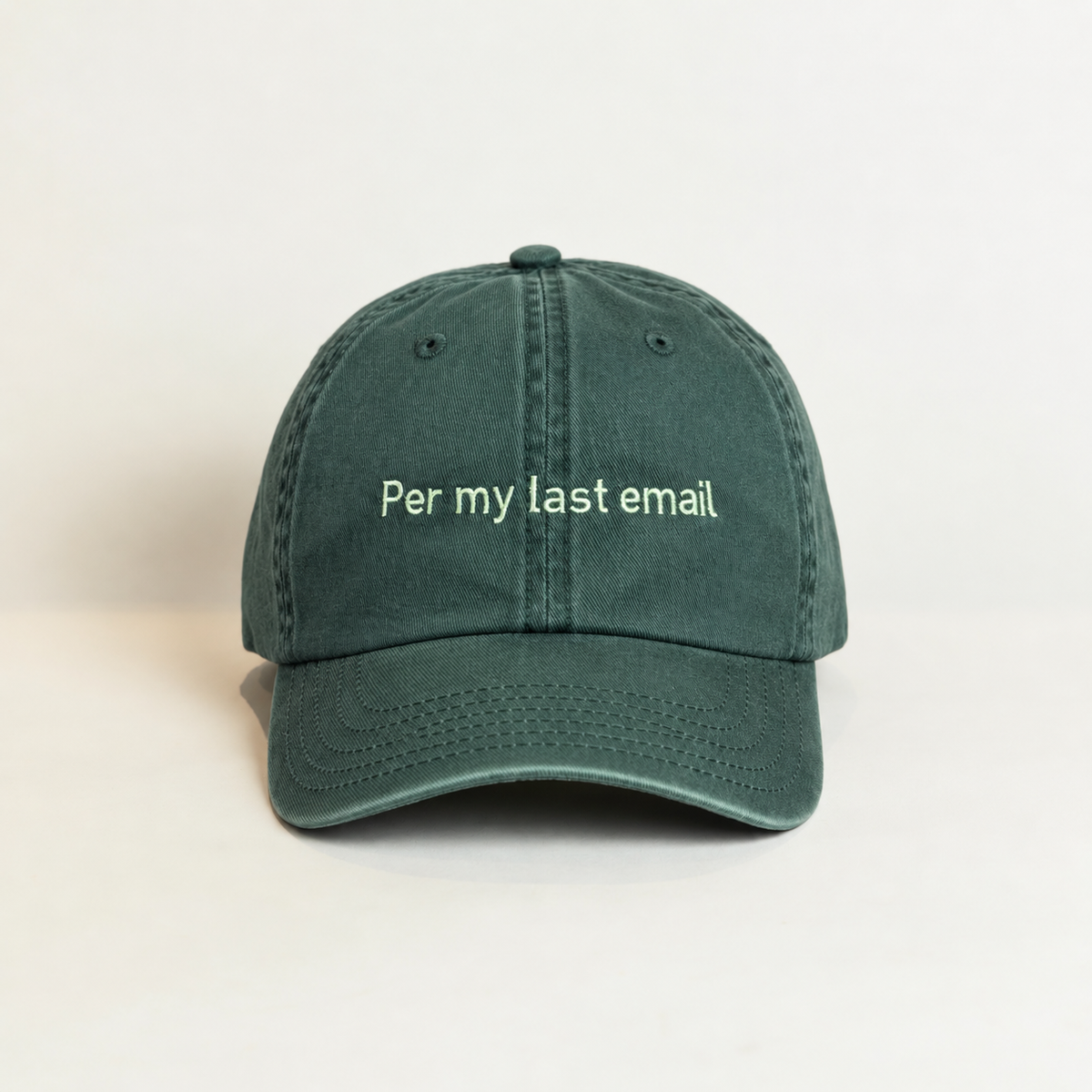 Per my last email