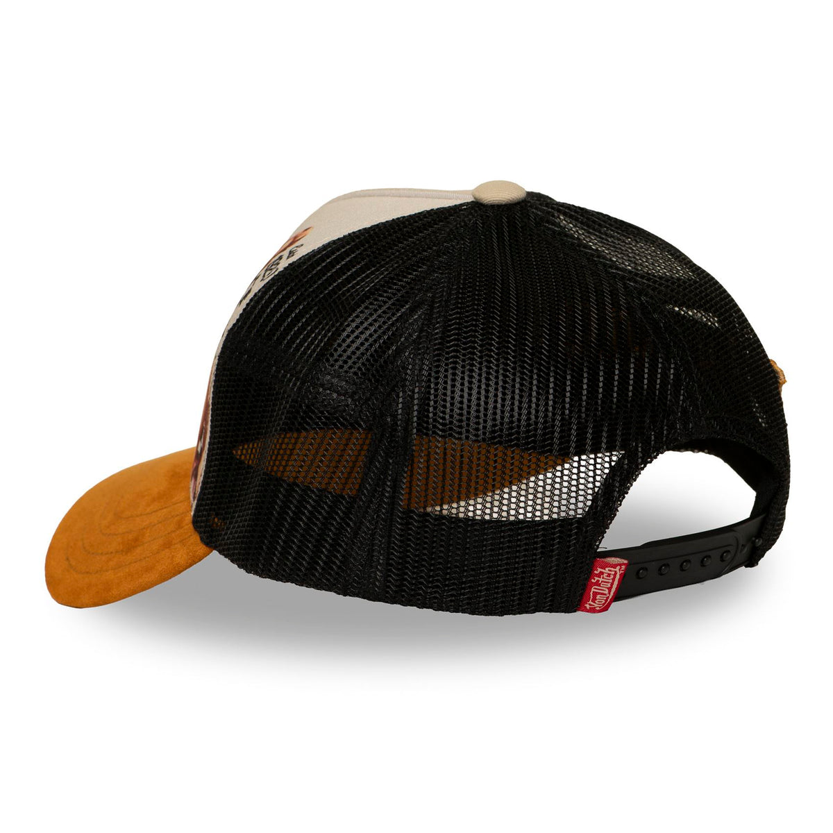 VON DUTCH Trucker Cap – Pin‑Up Series No. 3 (Checker Garage Edition)