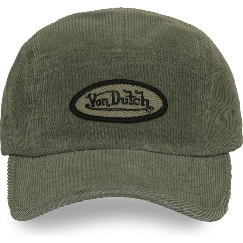 VON DUTCH Cap – Olive Corduroy