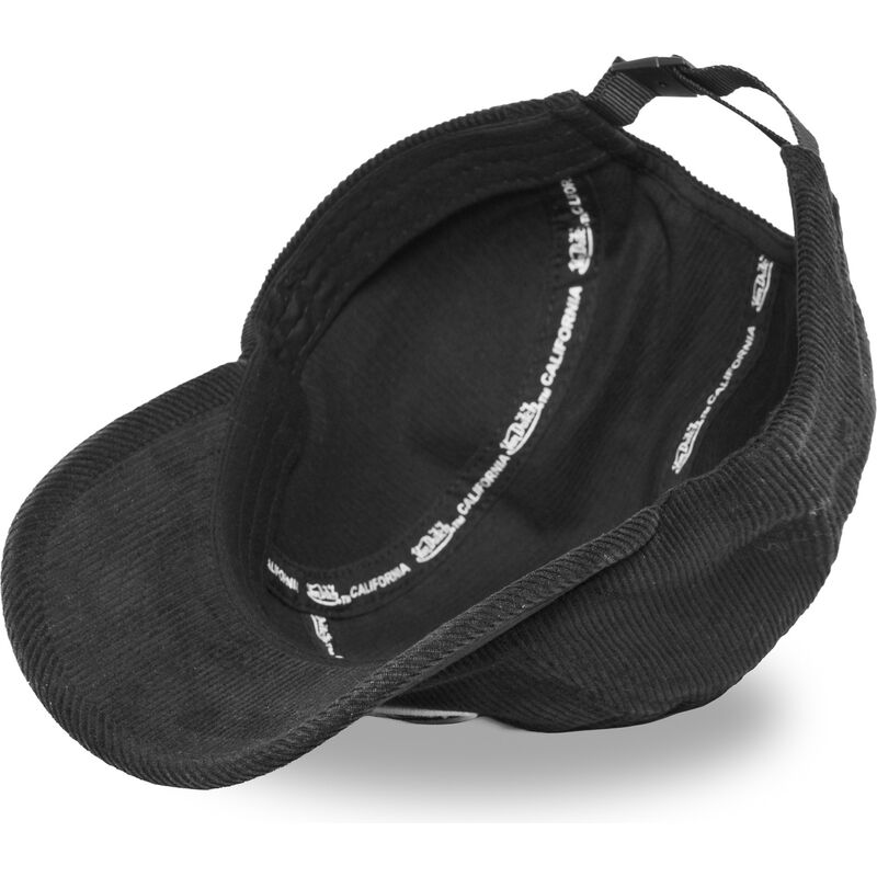 VON DUTCH Cap – Black Corduroy