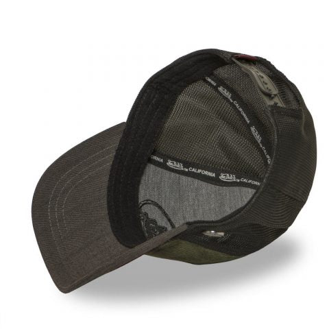 VON DUTCH Trucker Cap – Corduroy Olive