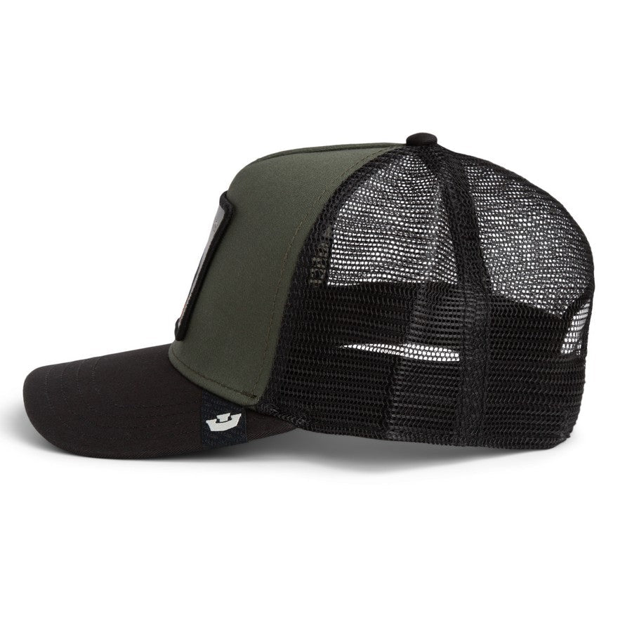 Goorin Bros Bad Boy Trucker Cap – Olive & Dark Brown - ARARAT