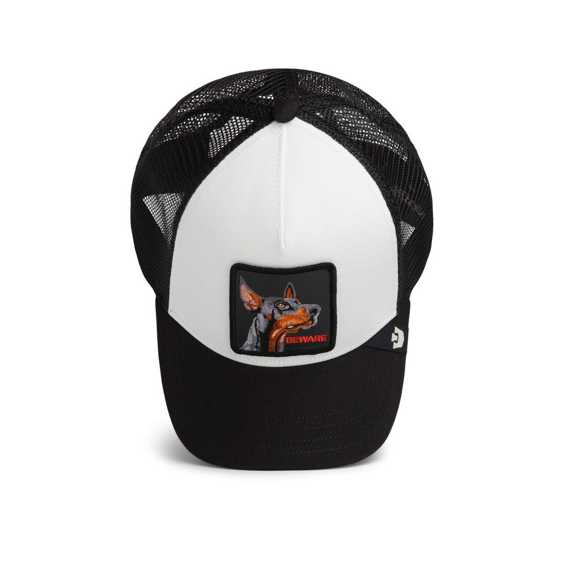 Goorin Bros Beware Trucker Cap – White & Black - ARARAT
