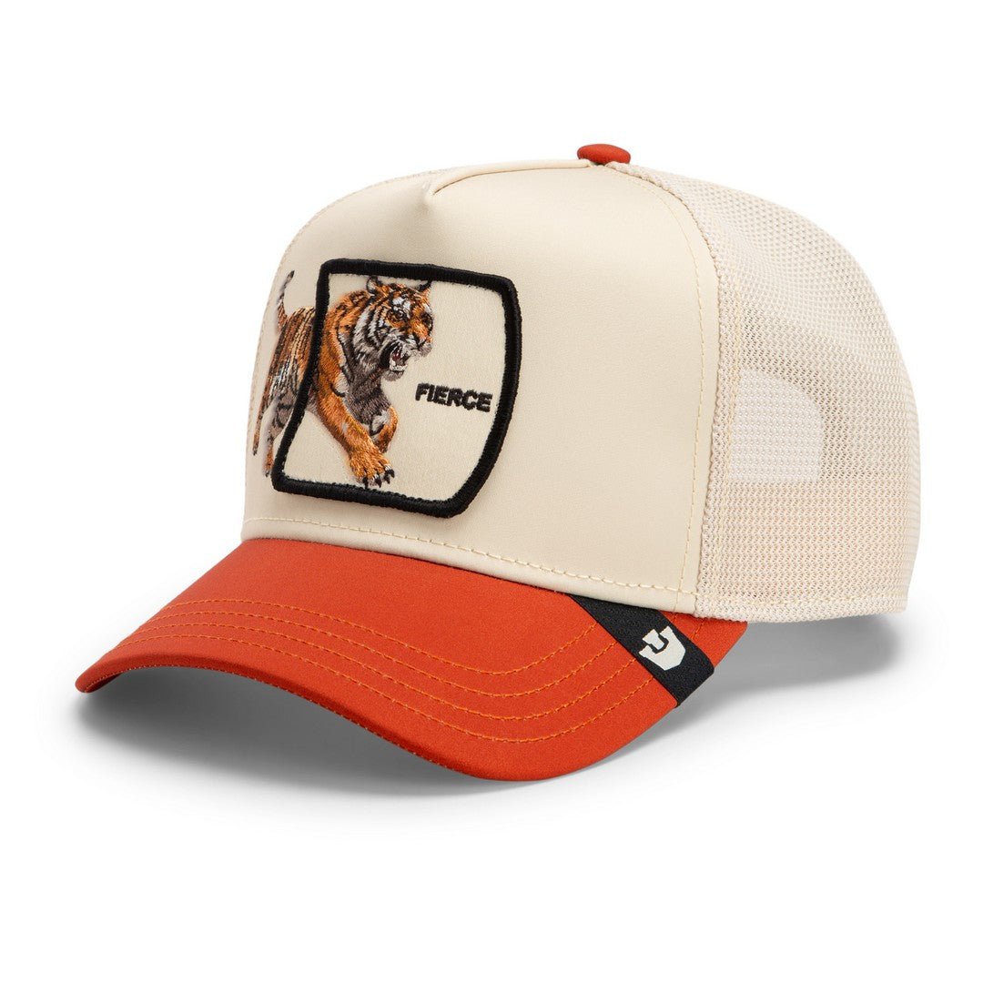 Goorin Bros Fierce Trucker Cap – Cream & Orange - ARARAT