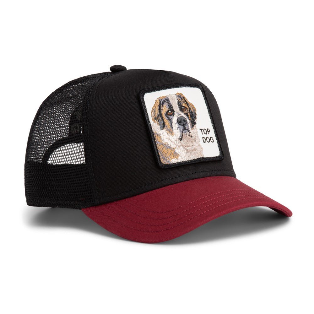 Goorin Bros Top Dog Trucker Cap – Black & Red - ARARAT