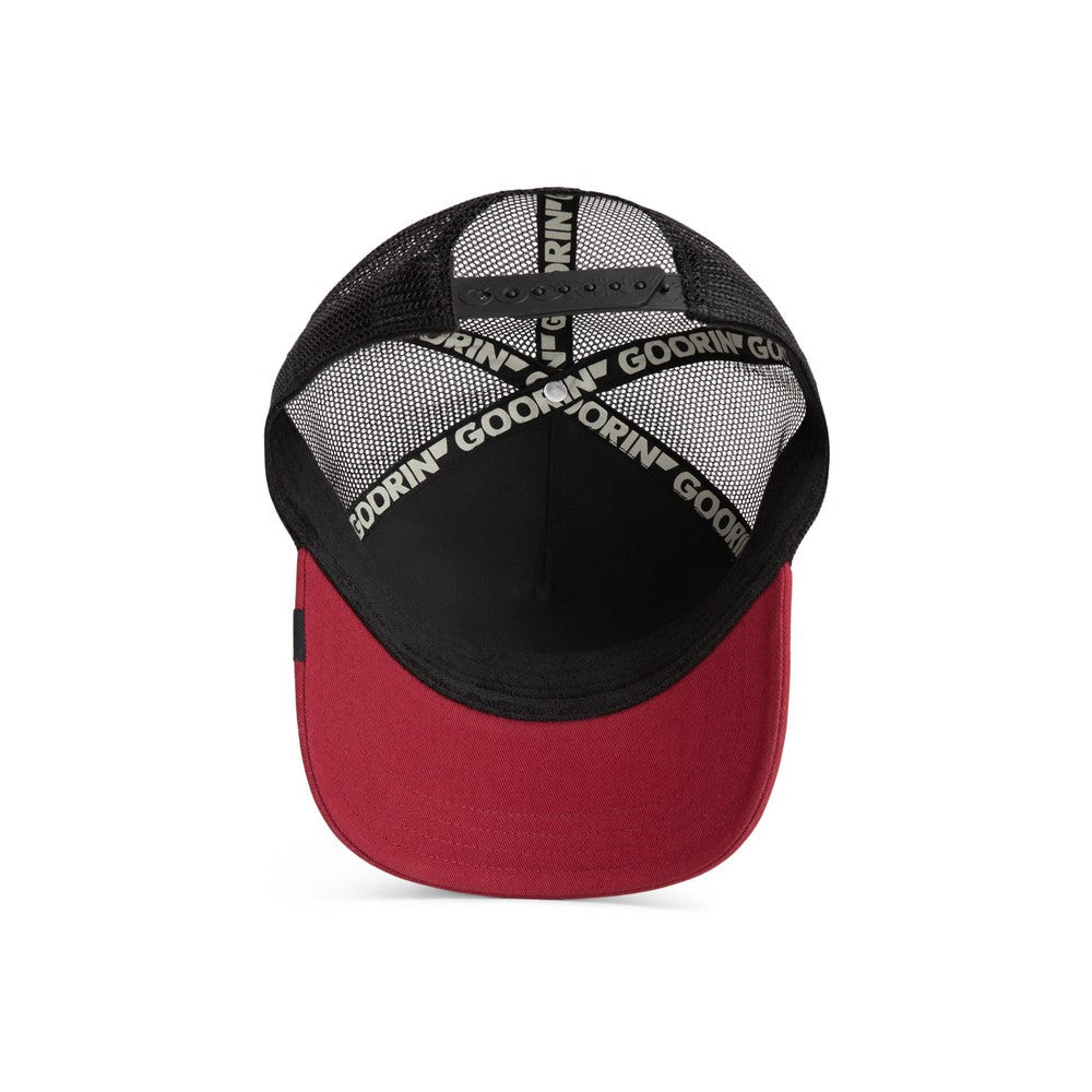 Goorin Bros Top Dog Trucker Cap – Black & Red - ARARAT