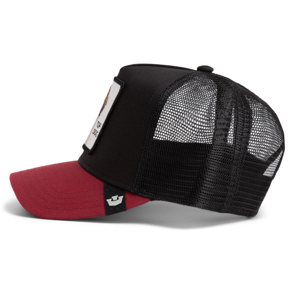 Goorin Bros Top Dog Trucker Cap – Black & Red - ARARAT