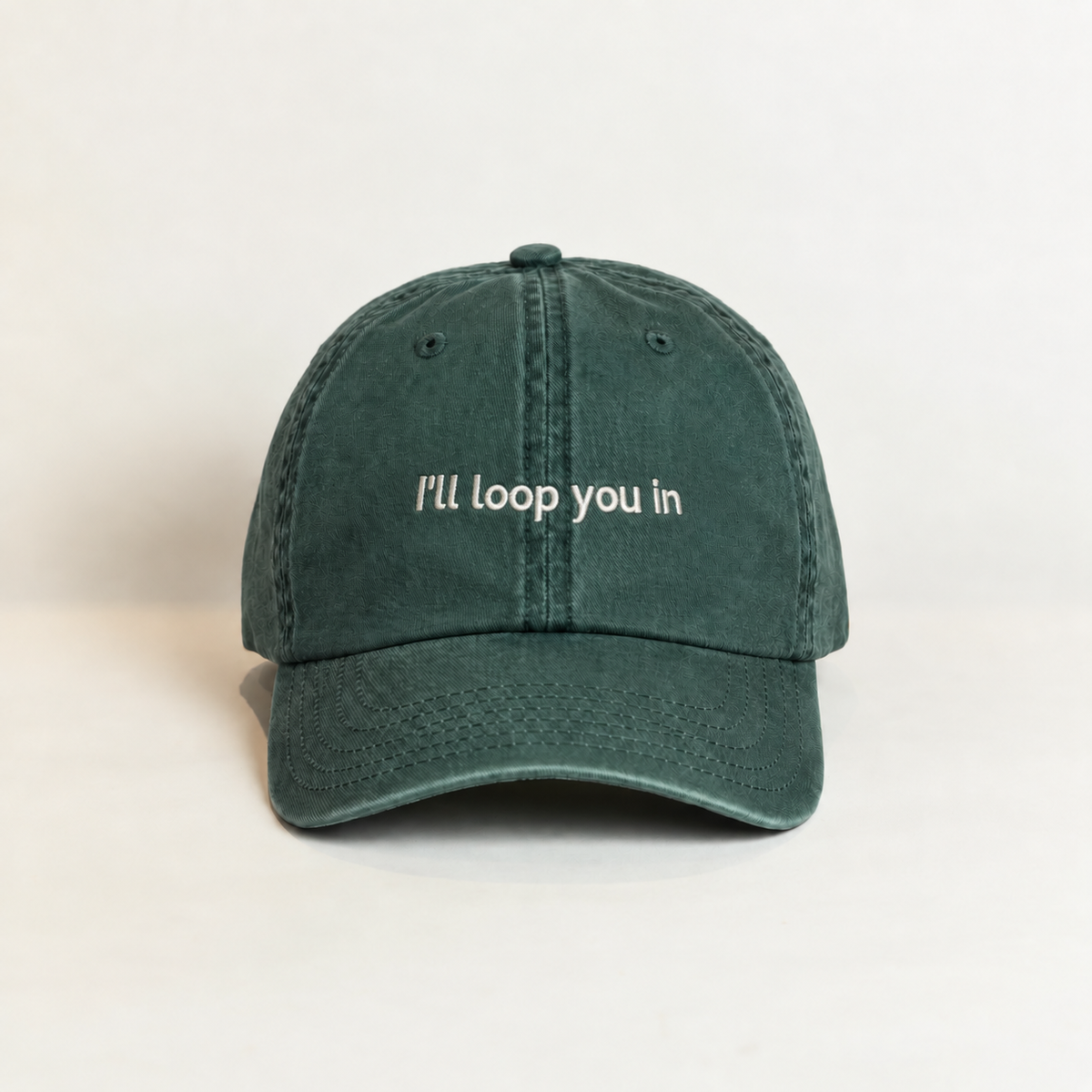 I'll loop you in