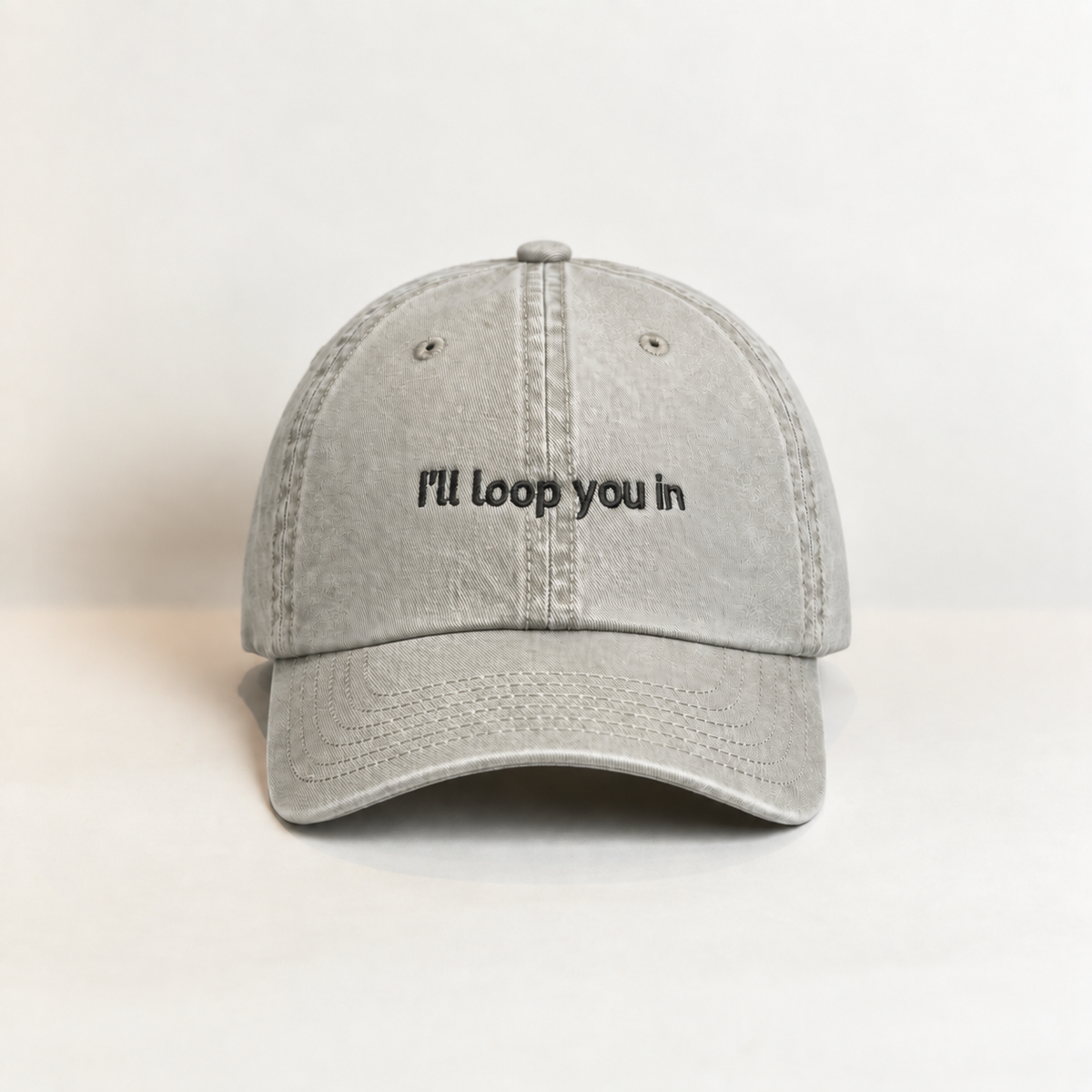 I'll loop you in