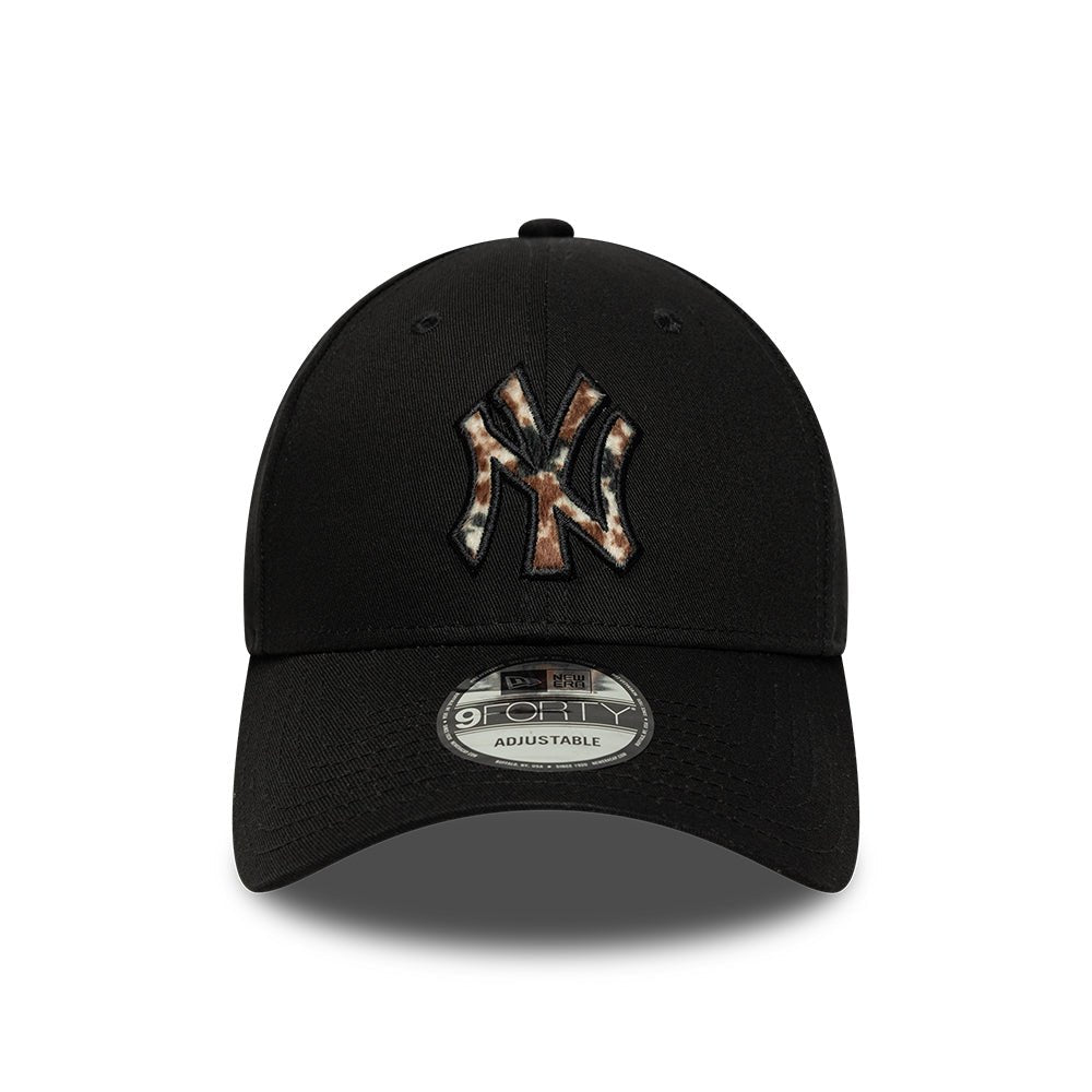 New Era 9FORTY NY Yankees Cap - Faux Pony Black - ARARAT