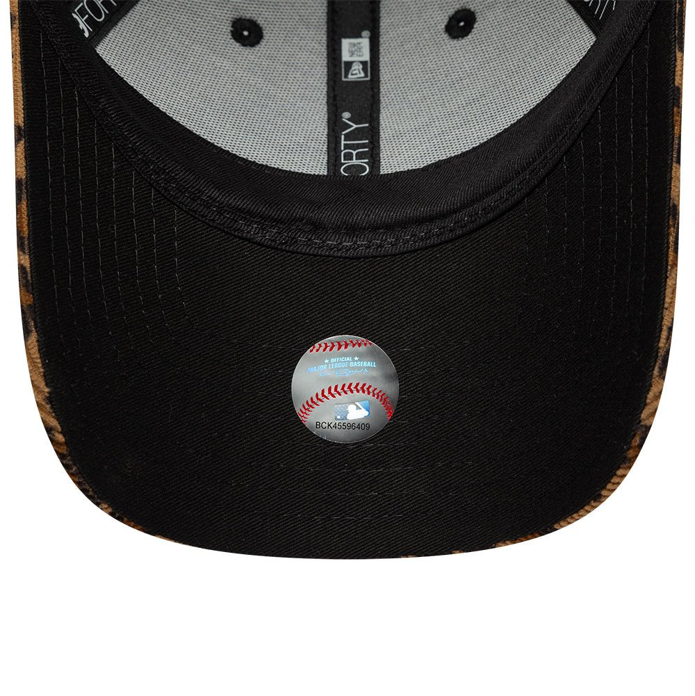 New Era 9FORTY NY Yankees Cap - Women's Cord Leopard - ARARAT
